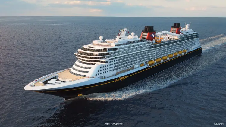 Disney Cruise Line Disney Treasure navio cruzeiro disney (Disney/Divulgação)
