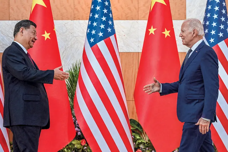 Em comunicado oficial divulgado nesta quarta-feira, 8, o Ministério das Relações Exteriores chinês classificou o encontro como uma "troca construtiva de pontos de vista" (Saul Loeb/AFP/Getty Images)