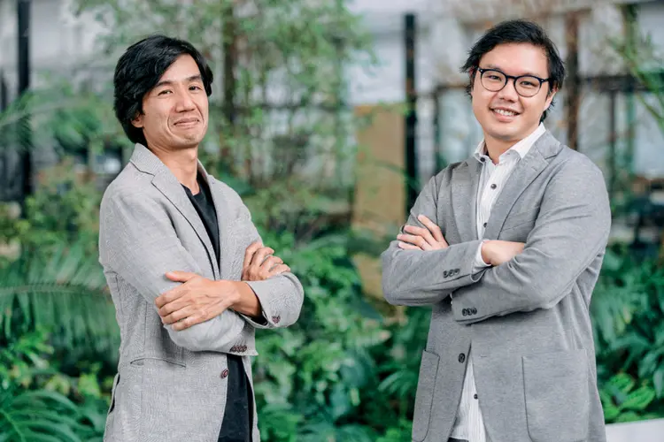 Alexandre Kuroda e Thomas Takeuchi, da Arqgen: 3,4 milhões de reais com fast track de projetos arquitetônicos para bancos (WLMidia Produtora/Divulgação)