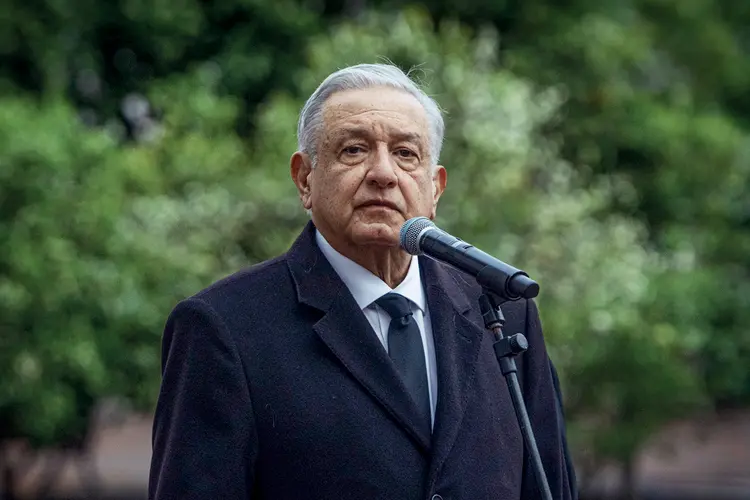 Andrés Manuel López Obrador, presidente do México (Lucas Aguayo Araos/Anadolu Agency//Getty Images)