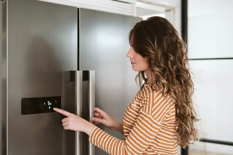 Geladeira Inverter: modelo do eletrodoméstico atrai pessoas que querem uma cozinha moderna e funcional (Westend61/Getty Images)