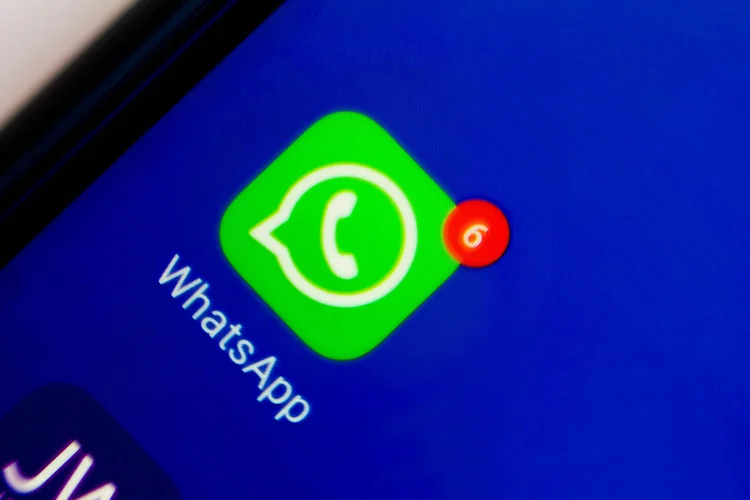 Notificação do WhatsApp (Rafael Henrique/SOPA Images/LightRocket via Getty Images)