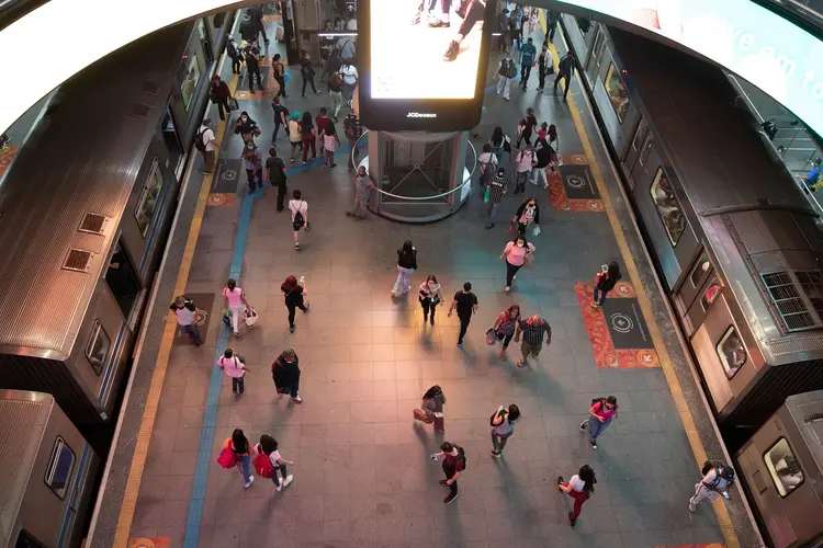 Metrô de SP (Paulo Lopes/Anadolu Agency /Getty Images)