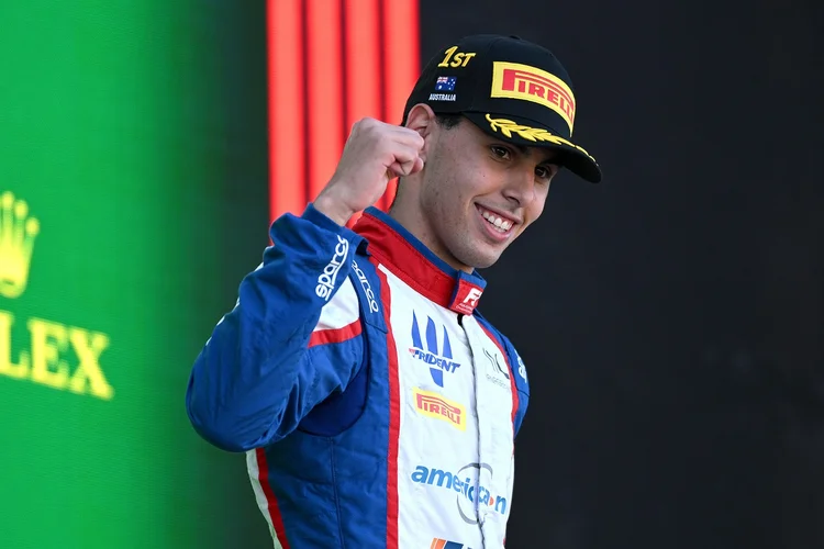 Gabriel Bortoleto, piloto brasileiro da Fórmula 1: “A expectativa é de muito aprendizado e progresso” (Morgan Hancock/Getty Images)