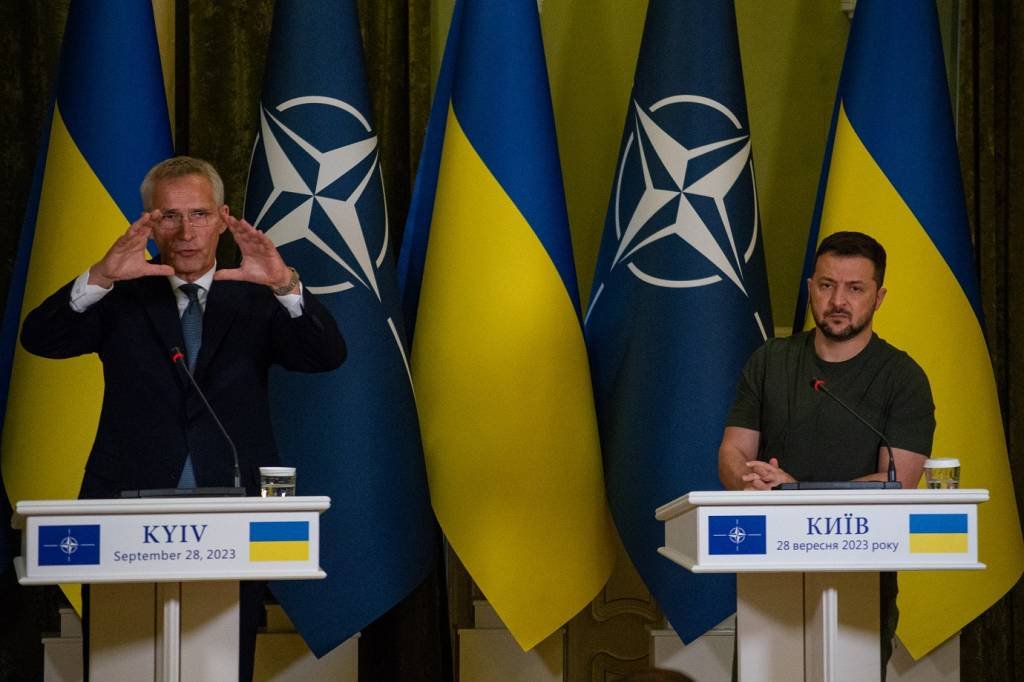 UE reúne chanceleres em Kiev em meio a sinais de cansaço do apoio ocidental à Ucrânia