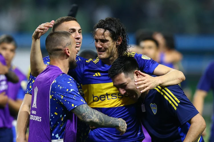 Boca Juniors: A equipe não vence a Libertadores desde 2007, onde na ocasião bateu a equipe do Grêmio, vencendo os dois jogos do confronto (Alexandre Schneider/Getty Images)