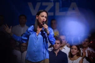 Partido de Maria Corina Machado denuncia ataque à sua sede na Velezuela, veja vídeo