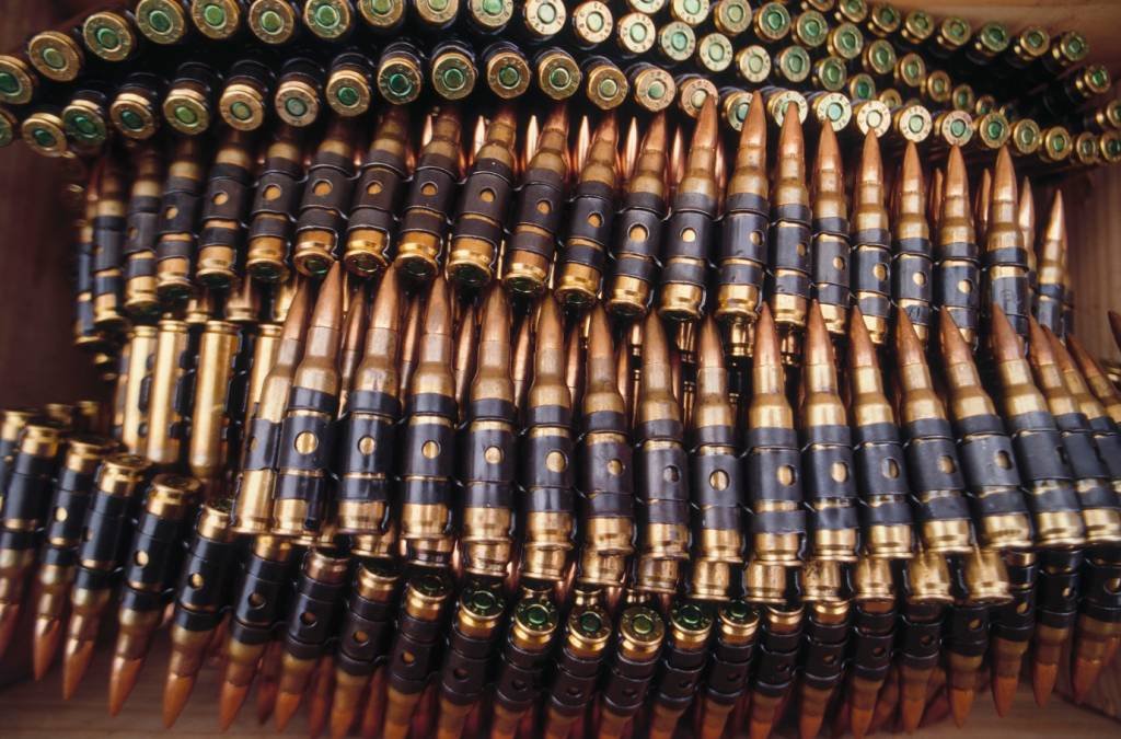 Departamento de Justiça anunciou em março que estava buscando o confisco de um milhão de cartuchos de munição iraniana (Getty/Getty Images)