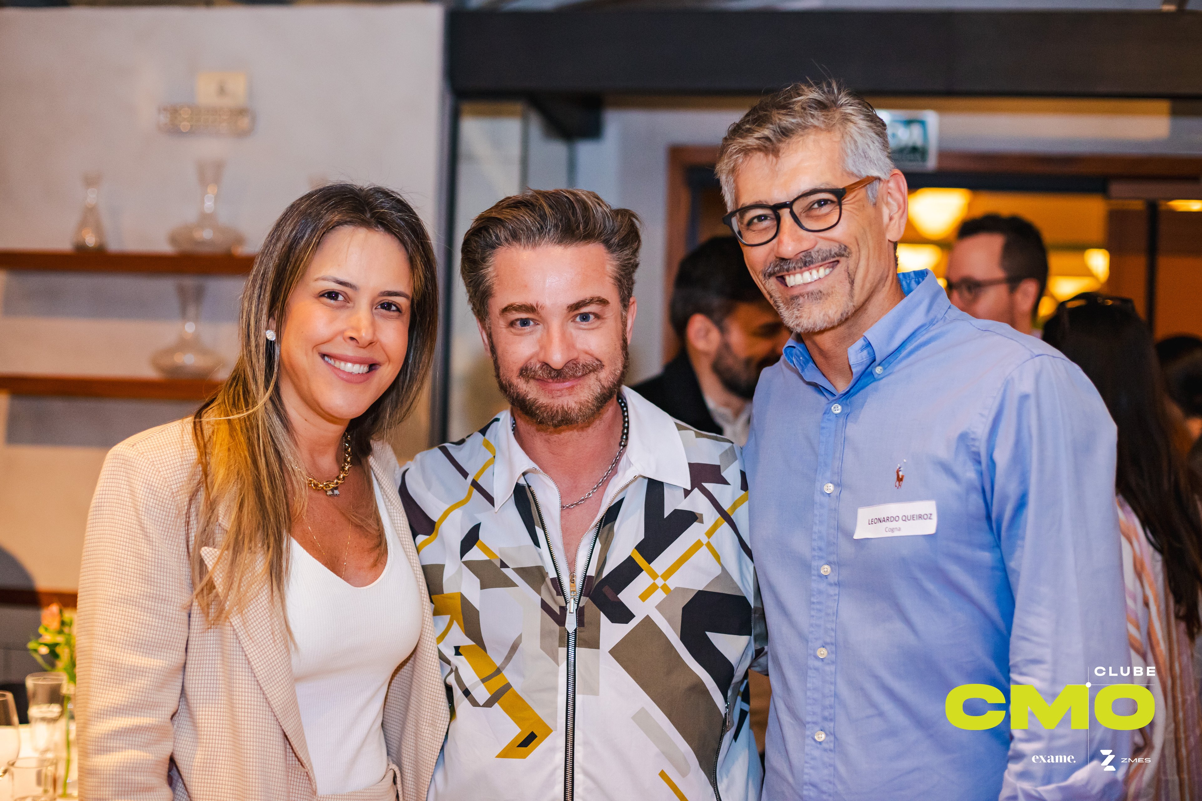 Nathalia Garcia, Marcelo Tripoli e  Leonardo Queiroz.