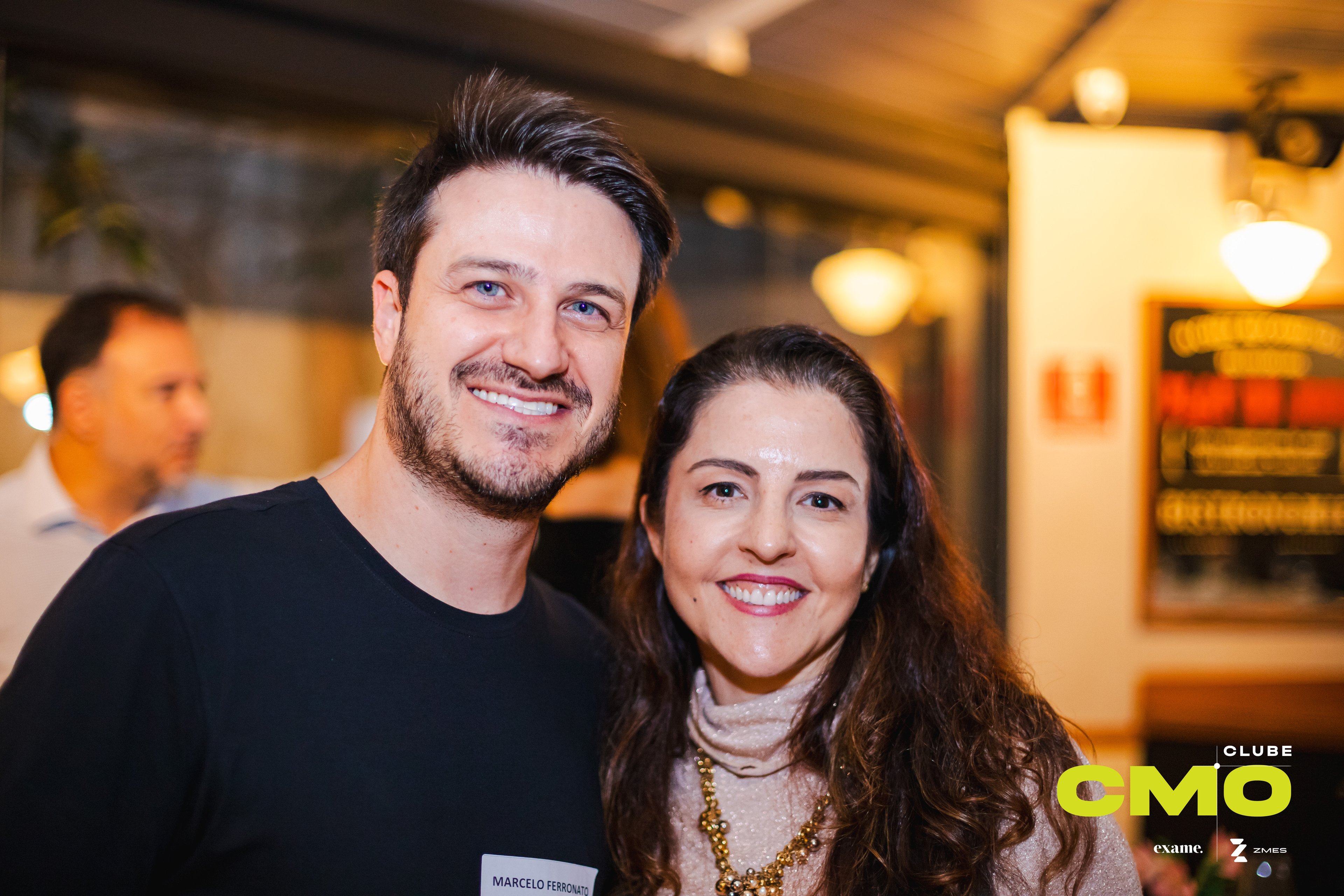 Marcelo Ferronato e Silvia Andrade.