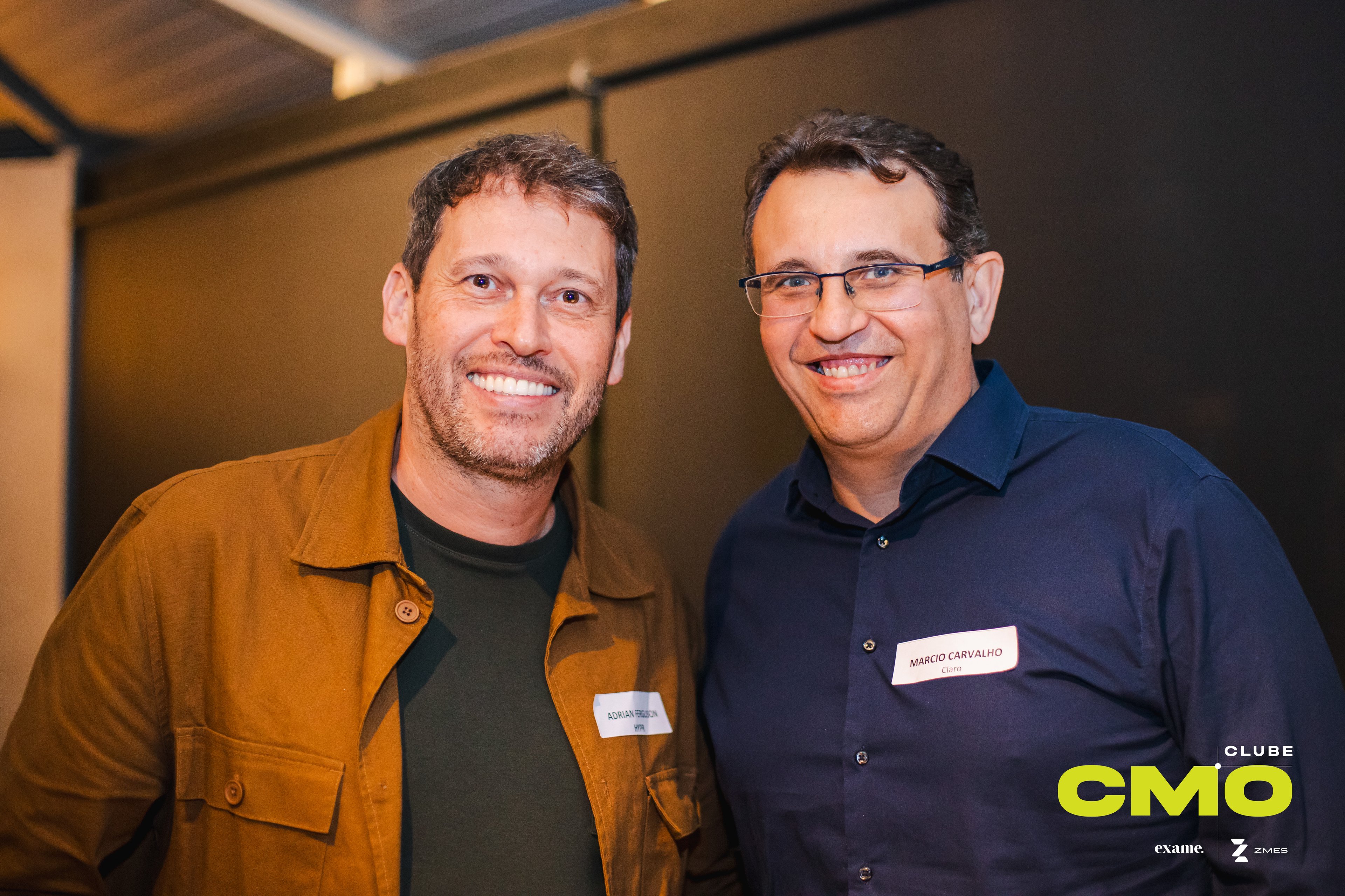 Adrian Ferguson e Marcio Carvalho.