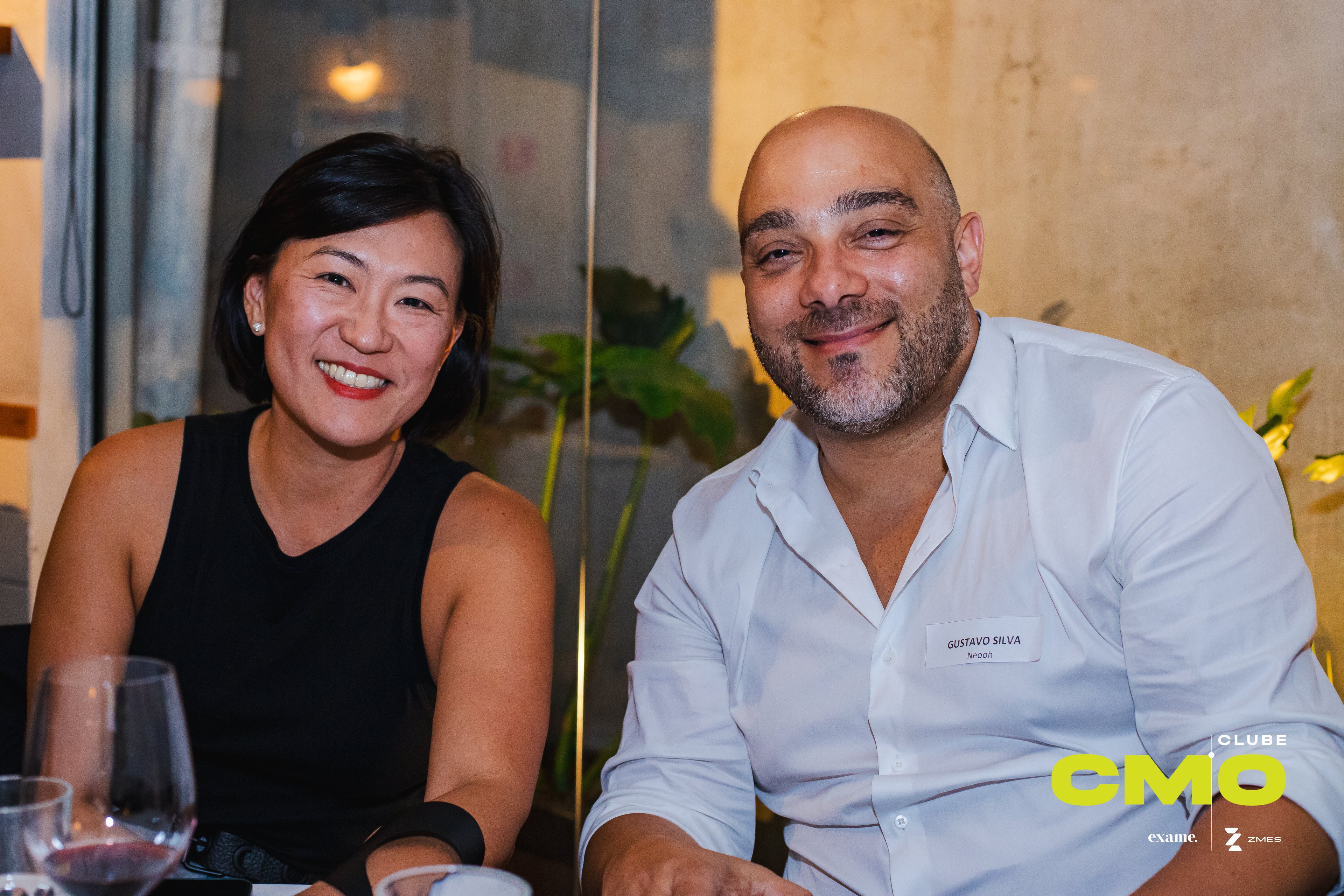 Cintia Hachiya e Gustavo Silva.