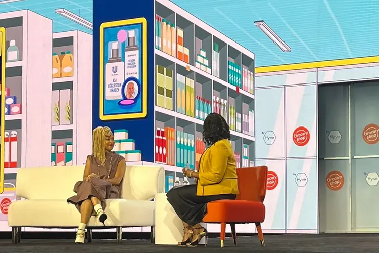 Evento da Groceryshop, em Las Vegas: painel contou com a presidente da Unilver nos EUA, Elis Eggleston Bracey.  (Divulgação/Divulgação)