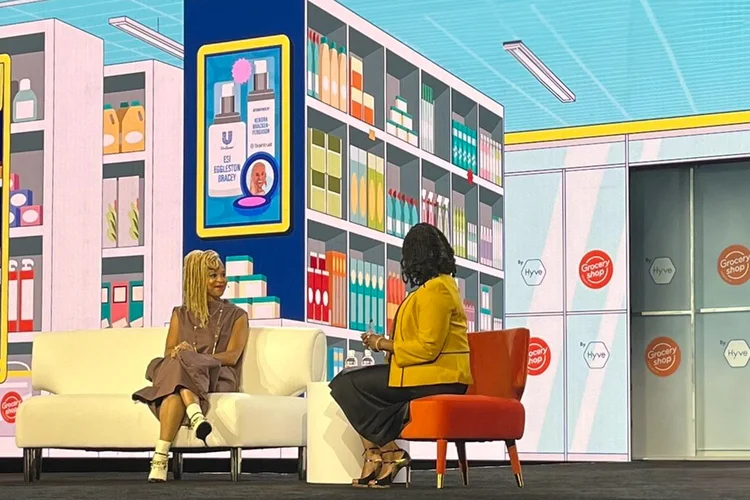 Evento da Groceryshop, em Las Vegas: painel contou com a presidente da Unilver nos EUA, Elis Eggleston Bracey.  (Divulgação/Divulgação)