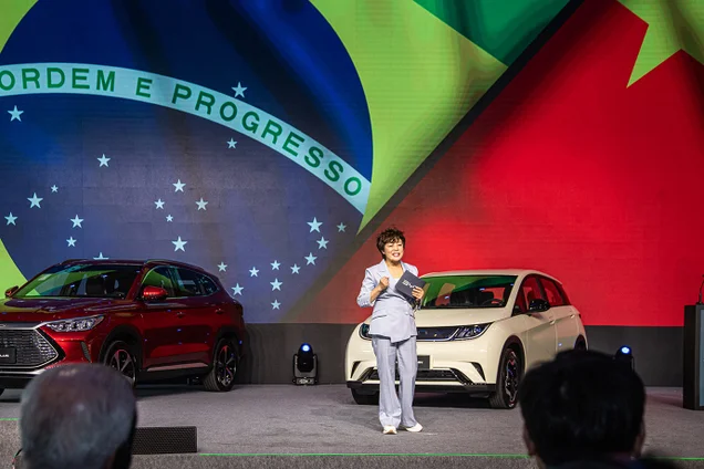 Imagem referente à notícia: Com novas taxas nos EUA e na mira da União Europeia, montadoras chinesas apostam no Brasil