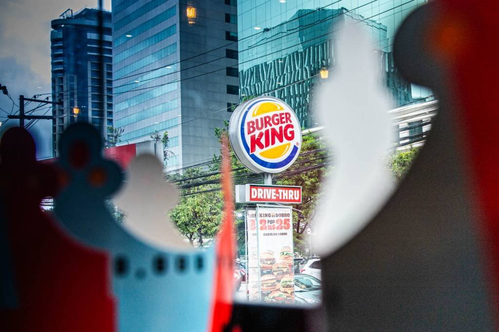 Fachada do Burger King: rede é administrada pela Zamp no Brasil (Leandro Fonseca/Exame)