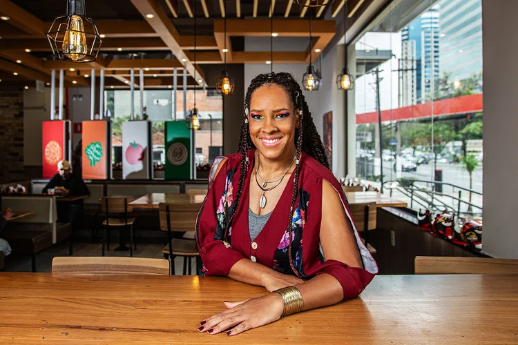 Mafoane Odara,  diretora de Pessoas, Cultura e Transformação da Zamp (Leandro Fonseca/Exame)
