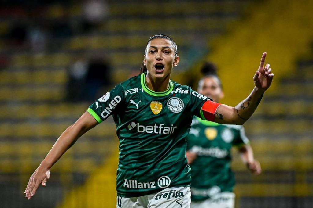 Palmeiras goleia Olimpia e avança à semifinal da Libertadores feminina