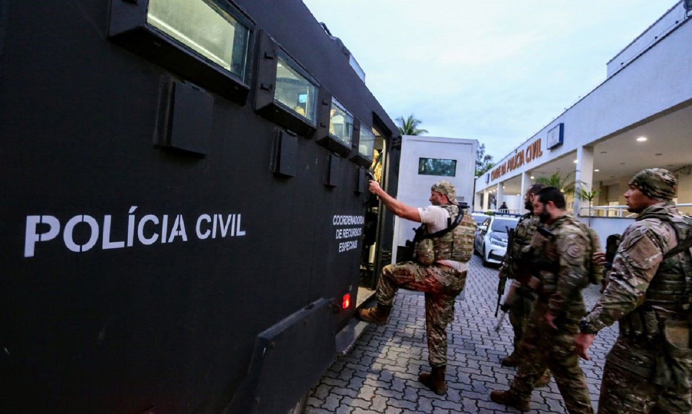 Polícia Civil do Rio faz ação contra lavagem de dinheiro de milícia