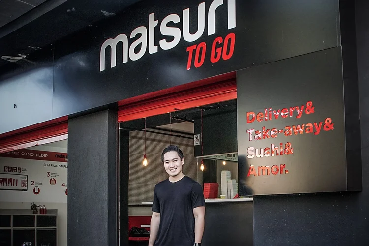 Raphael Koyama, CEO da Matsuri To Go: "Desistir não era uma opção” (divulgação/Divulgação)