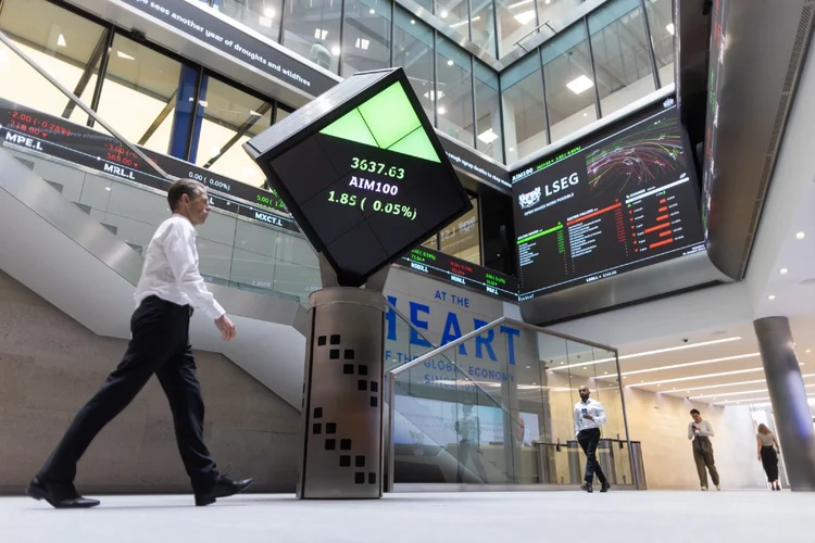 Bolsa de Valores de Londres, no Reino Unido (Bloomberg/Getty Images)