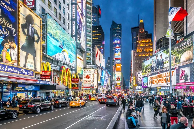 Times Square by night