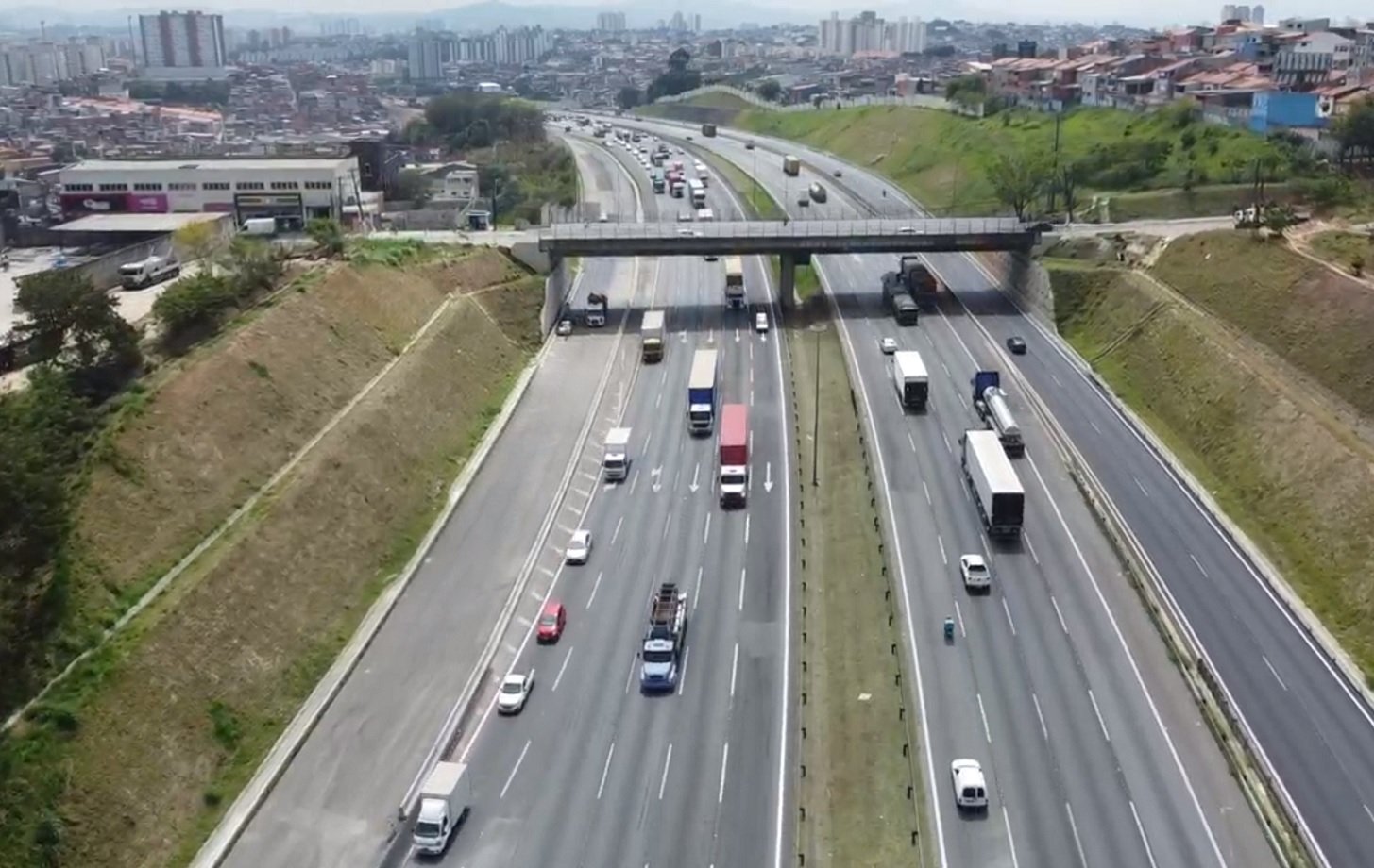 Rodoanel: novas pistas sentido litoral, entre Osasco e Carapicuíba, são liberadas