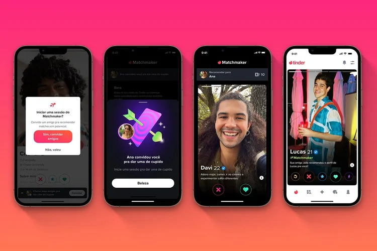 Cupido do Tinder: ferramenta Matchmaker permite recomendações de perfis  (Tinder/Divulgação)