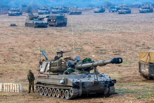 Imagem referente à matéria: Israel lança primeira ofensiva terrestre em Gaza desde o fim do cessar-fogo