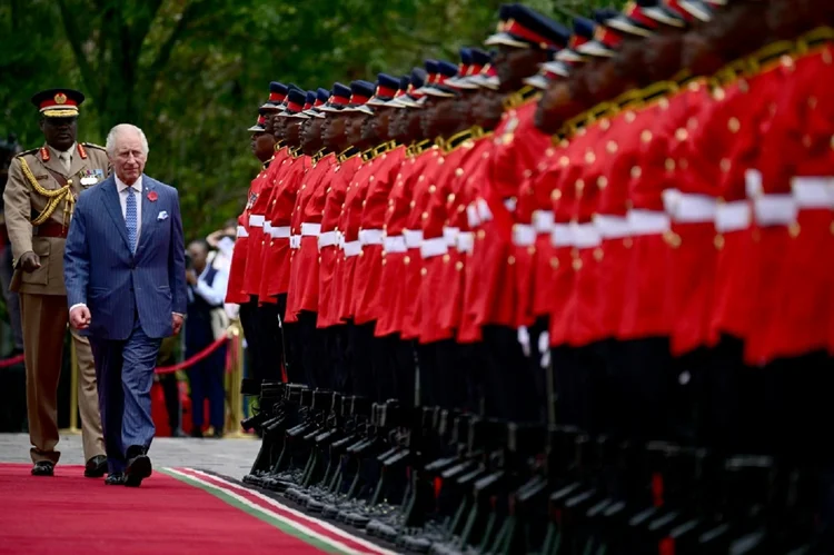Charles III: objetivo é "destacar a parceria forte e dinâmica entre o Reino Unido e o Quênia", afirmou a embaixada britânica em comunicado (AFP/AFP)
