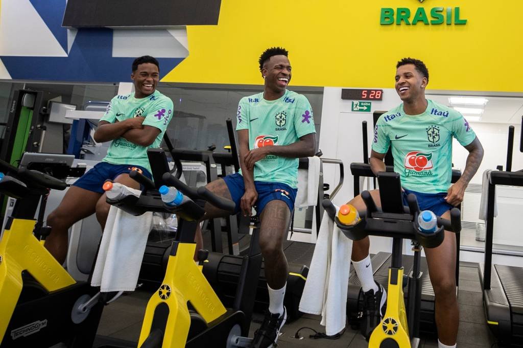 Seleção brasileira: junto com Endrick, Vini Jr e Rodrygo dividem os holofotes de patrocínios