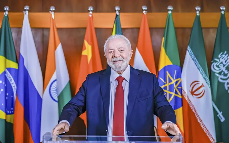 Lula: presidente repetiu que os países industrializados devem assumir a responsabilidade por sua poluição e desmatamento (Ricardo Stuckert / PR/Flickr)