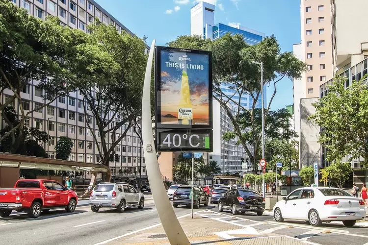 Onda de calor: conexão com planeta em transformação é um dos desafios do luxo (Rovena Rosa/Agência Brasil)