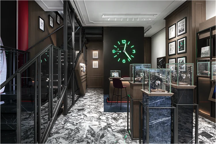 Casa Panerai em Milão. (Panerai/Divulgação)
