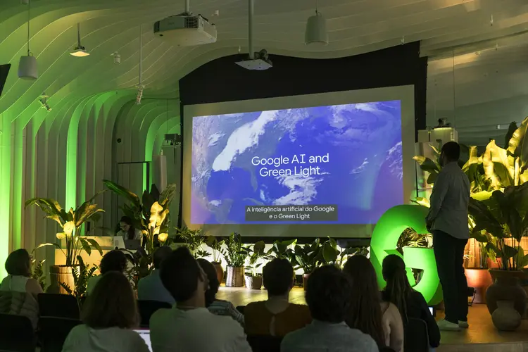 Evento de sustentabilidade no Google, em São Paulo (Google/Divulgação)