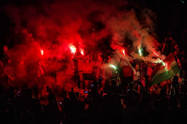 Fluminense: Tricolor conta com uma marca de 2 milhões de fãs no Instagram (DANIEL RAMALHO/Getty Images)