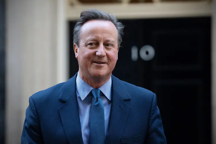 David Cameron: chefe da diplomacia britânica se encontra com Trump (Carl Court/Getty Images)
