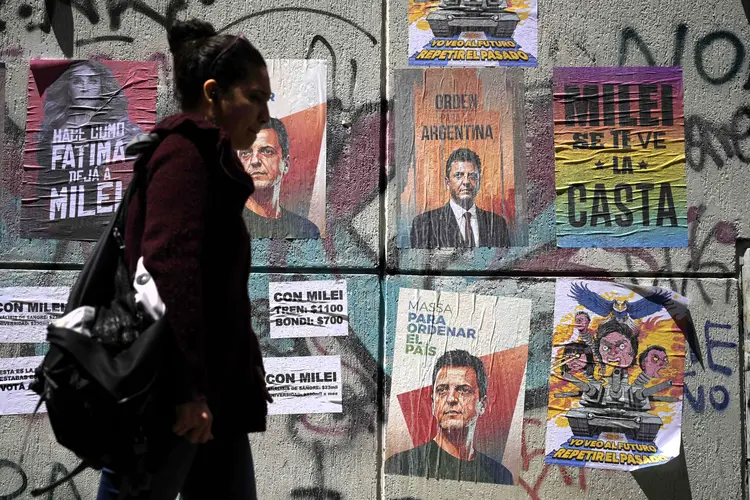 Eleições na Argentina: Relação com o Brasil esteve no debate do segundo turno ( JUAN MABROMATA/AFP /Getty Images)