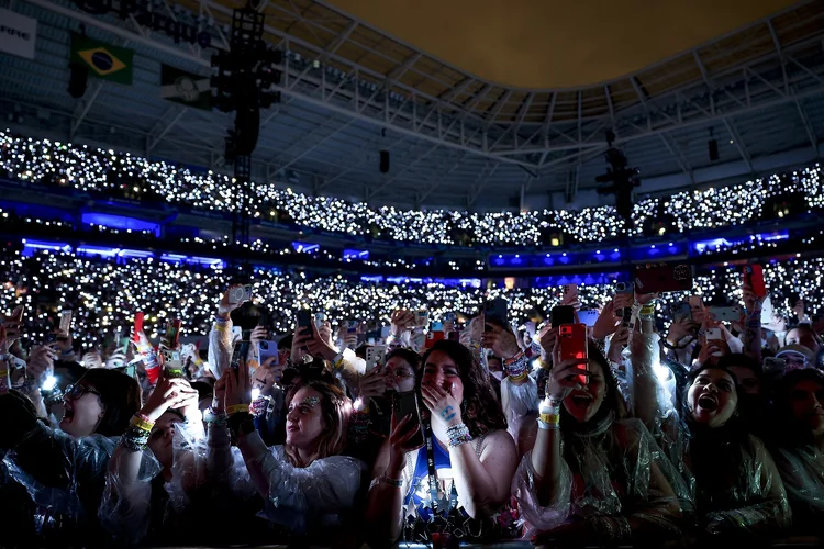 Shows: Uma agenda forte em jogos e shows proporciona ao estadio uma valorização dos seus ativos como camarotes e patrocinios (Getty Images/Reprodução)