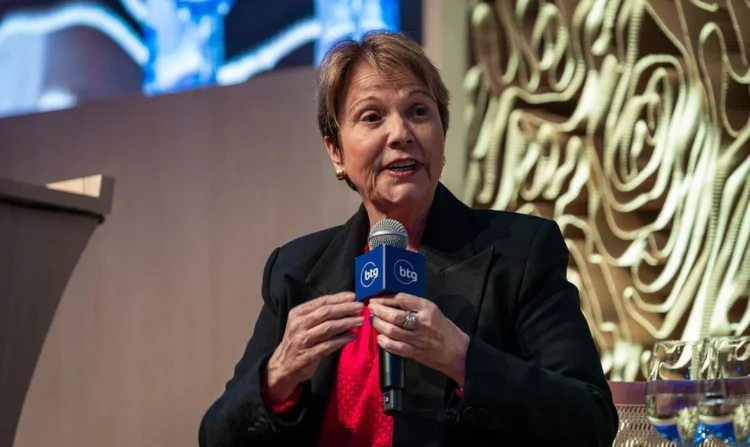 Tereza Cristina, senadora e ex-ministra da Agricultura: “Temos de aumentar nossa cesta de produtos para exportações” (BTG Pactual/Divulgação)