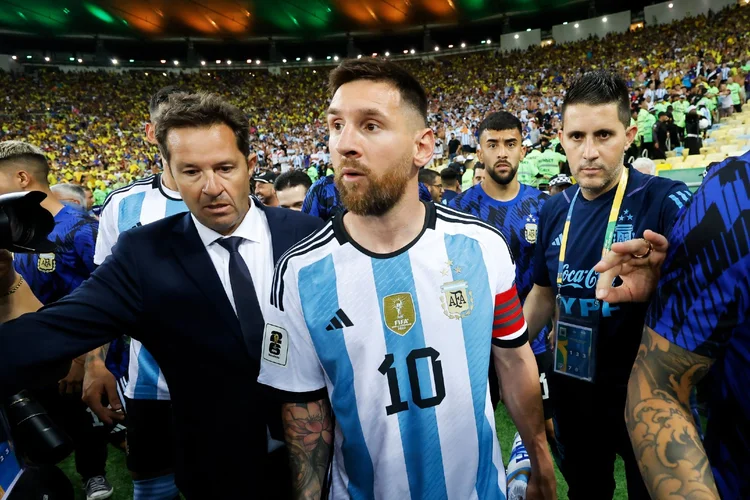 Lionel Messi, um dos maiores atacantes da seleção da Argentina (Wagner Meier)