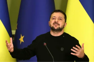 Zelensky volta a cobrar o Brasil por falta de apoio à Ucrânia na guerra