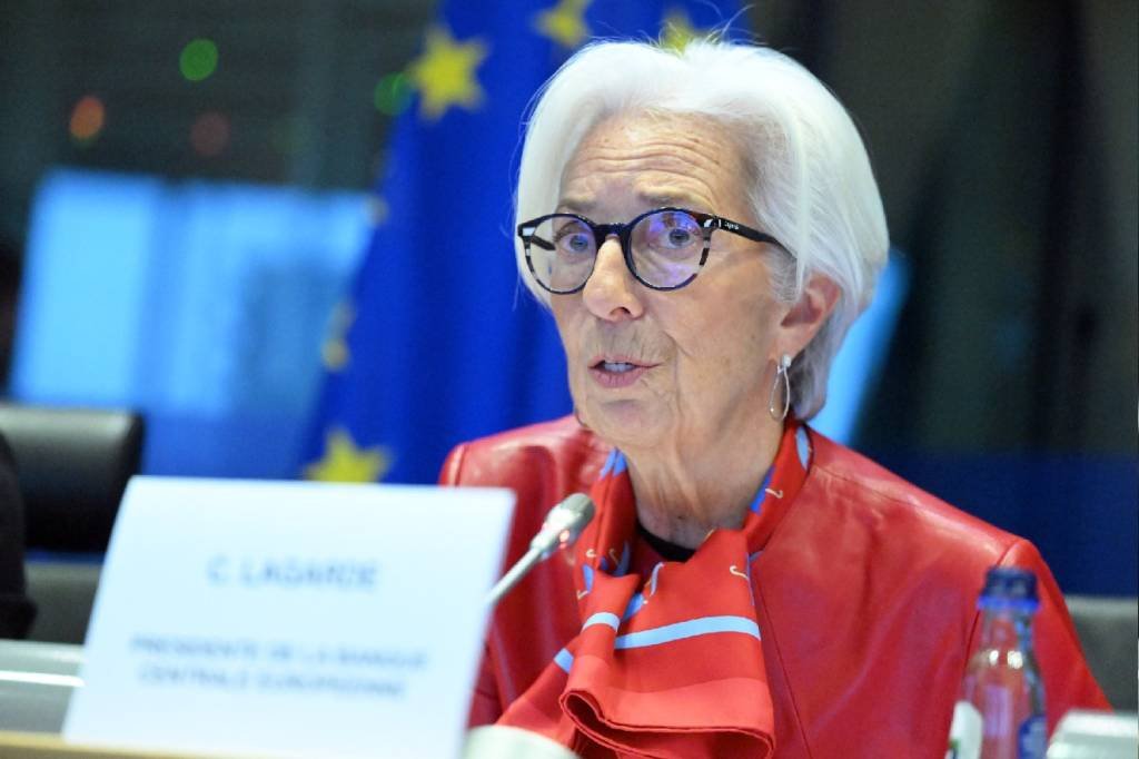 Christine Lagarde, presidente do Banco Central Europeu (BCE) (Dursun Aydemir/Getty Images)