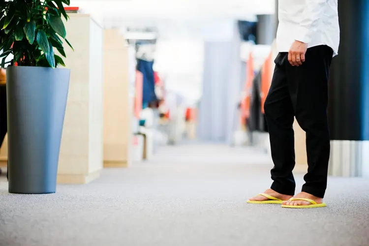 Os espaços refletem o que designers, executivos e trabalhadores descrevem como uma tendência que não é inteiramente nova, mas que está se tornando a escolha entre algumas startups (Getty Images)