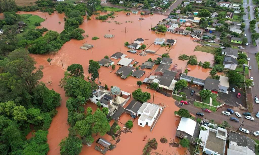 Banco do Brasil: empresa pretende contribuir para a recuperação das regiões afetadas pelas chuvas no Paraná (Defesa Civil/Divulgação)