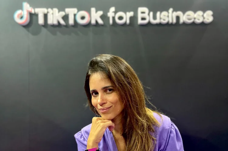 Silvia Beluzzo, diretora de marketing de negócios para PMEs do TikTok na América Latina (Divulgação/TikTok)