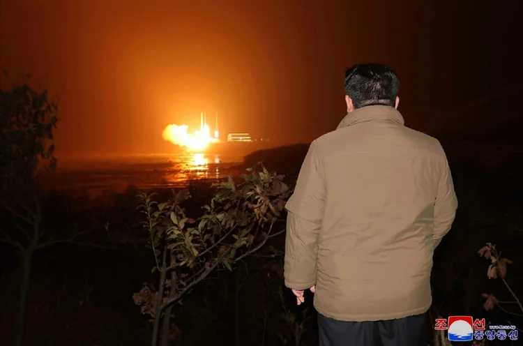 Satélite: entrada em órbita é um desafio às resoluções da ONU que proíbe Pyongyang de utilizar tecnologias de mísseis balístico (AFP/AFP)
