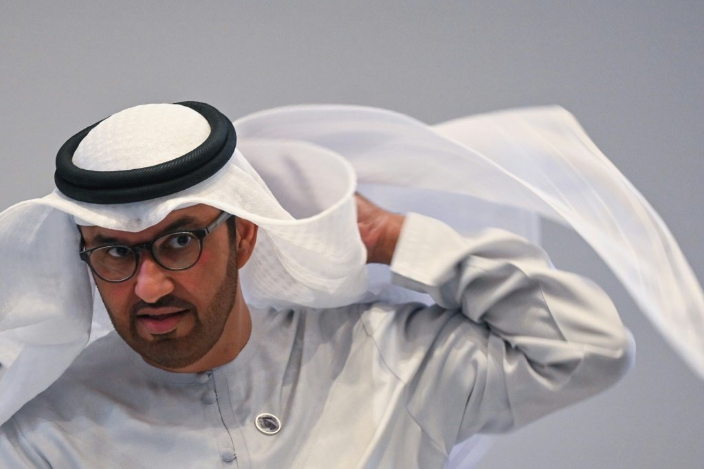 Sultan Al Jaber, presidente da COP28. (AFP/AFP)