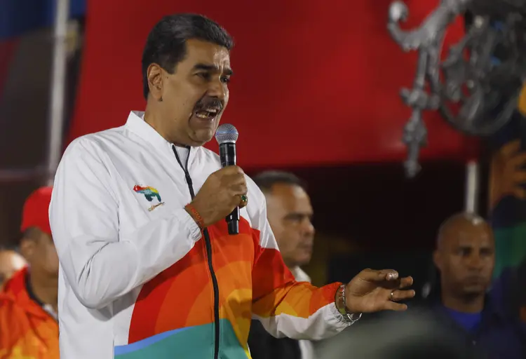 Nicolás Maduro, presidente da Venezuela (Pedro Rances Mattey /AFP)