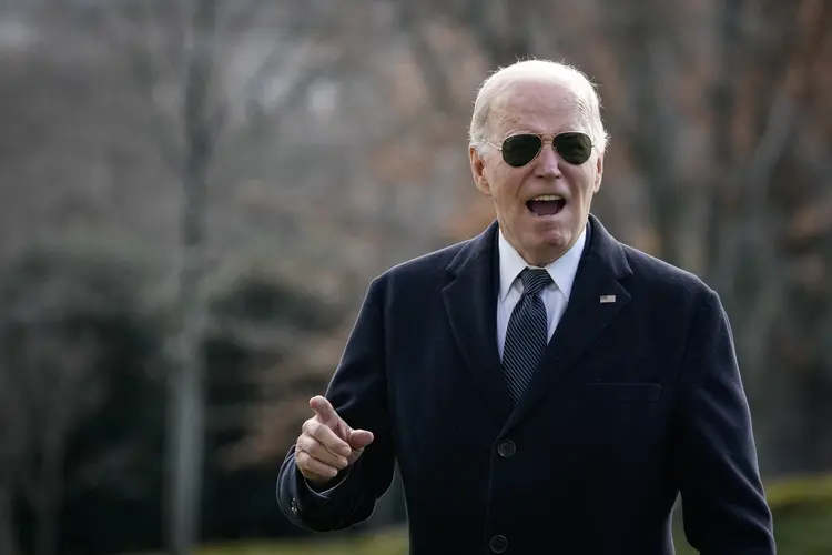 Biden criticou Trump por ter se comparado ao líder da oposição russa, Alexei Navalni (Drew Angerer/AFP/Getty Images)